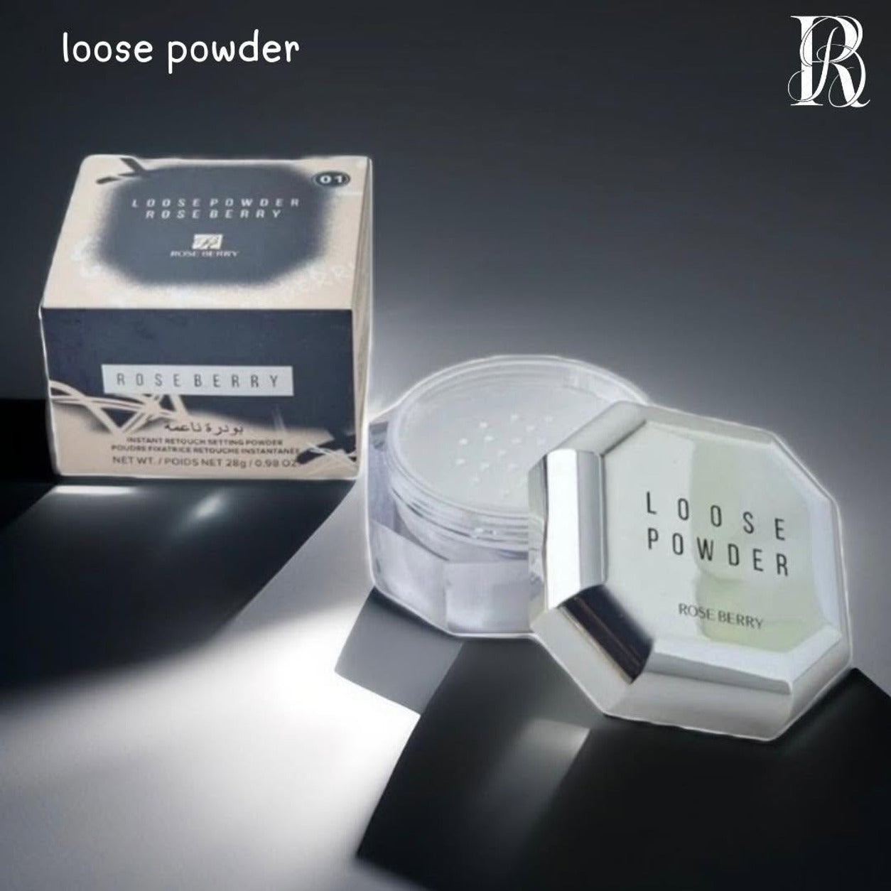 RoseBerry - Superfine & Weightless Loose Setting Powder