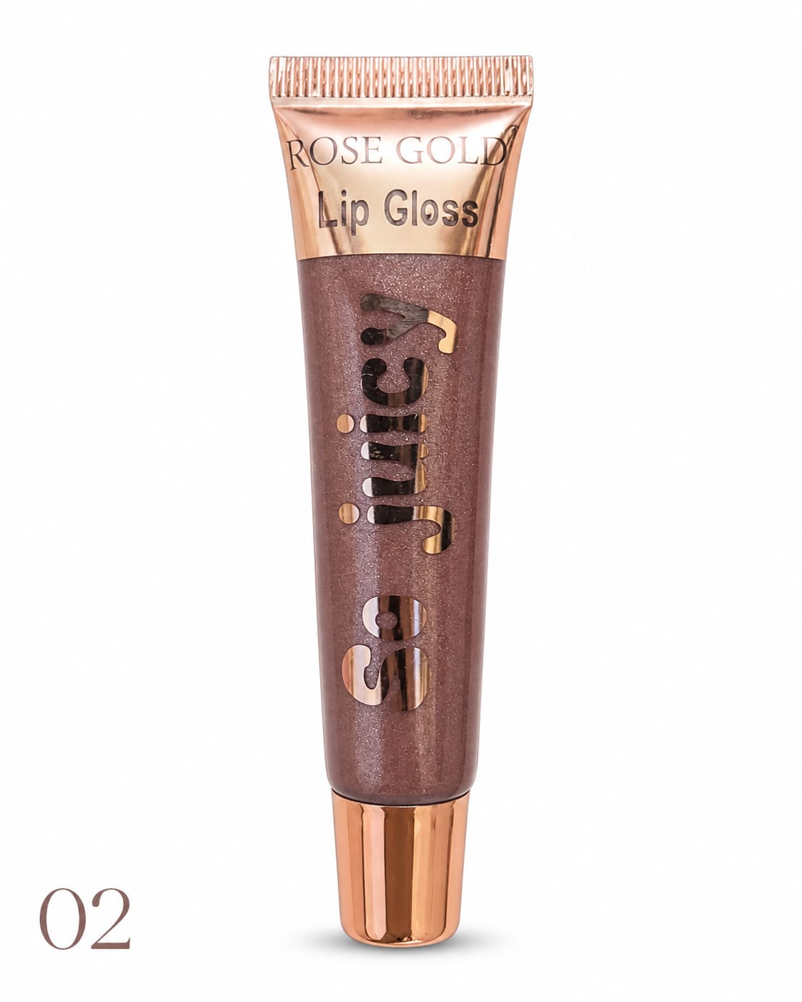 RoseGold So Juicy Lip Gloss shade detail