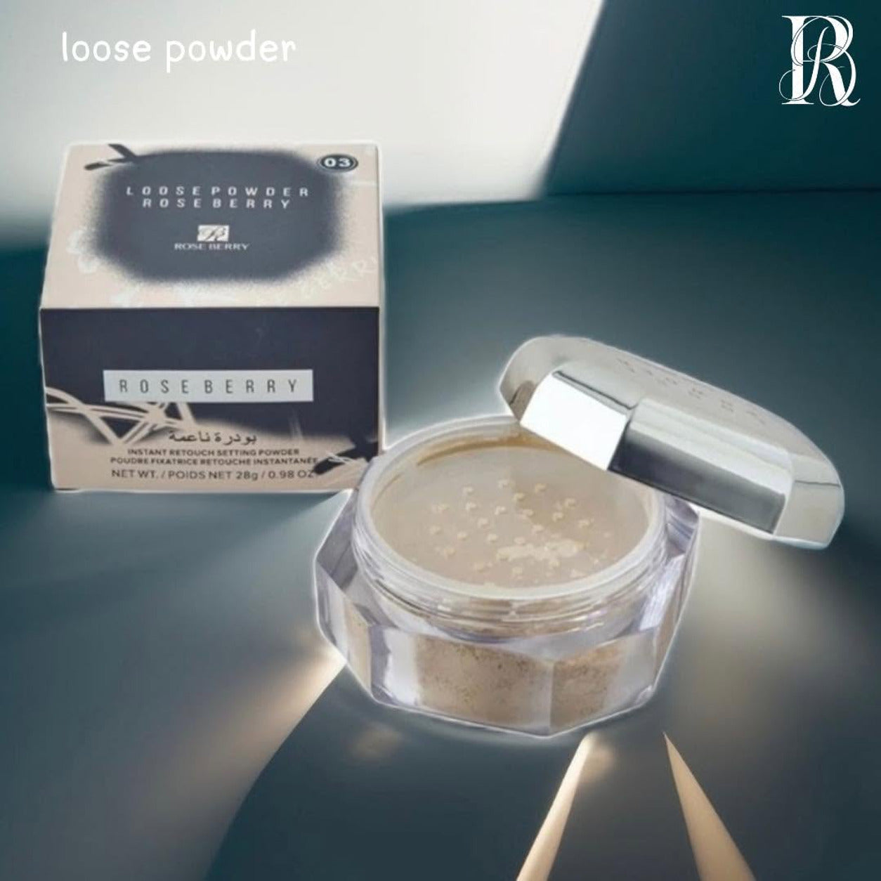 RoseBerry - Superfine & Weightless Loose Setting Powder