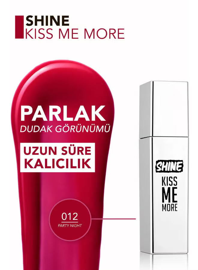 Flormar Shine Kiss Me More Liquid Lipstick applicator detail