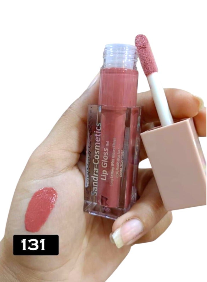 Sandra Long-Lasting Lip Gloss Gel shade No. 131
