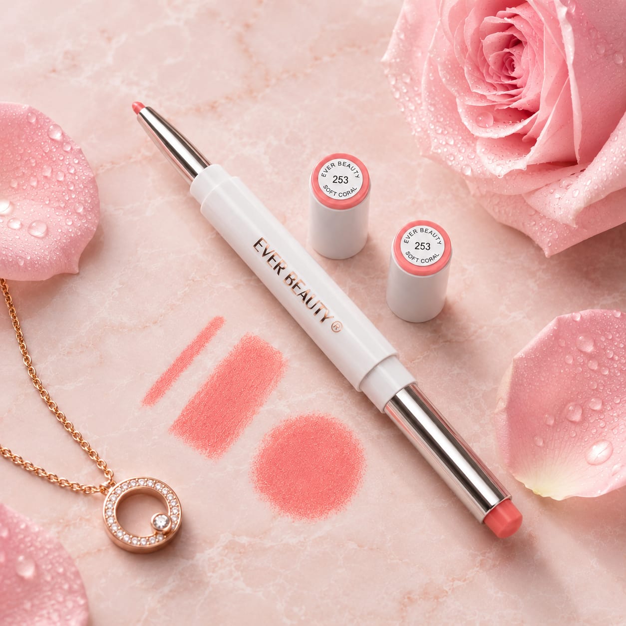 Ever Beauty matte lipstick shade 253