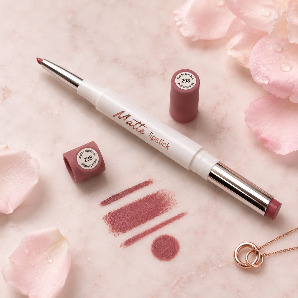 Ever Beauty matte lipstick shade 298