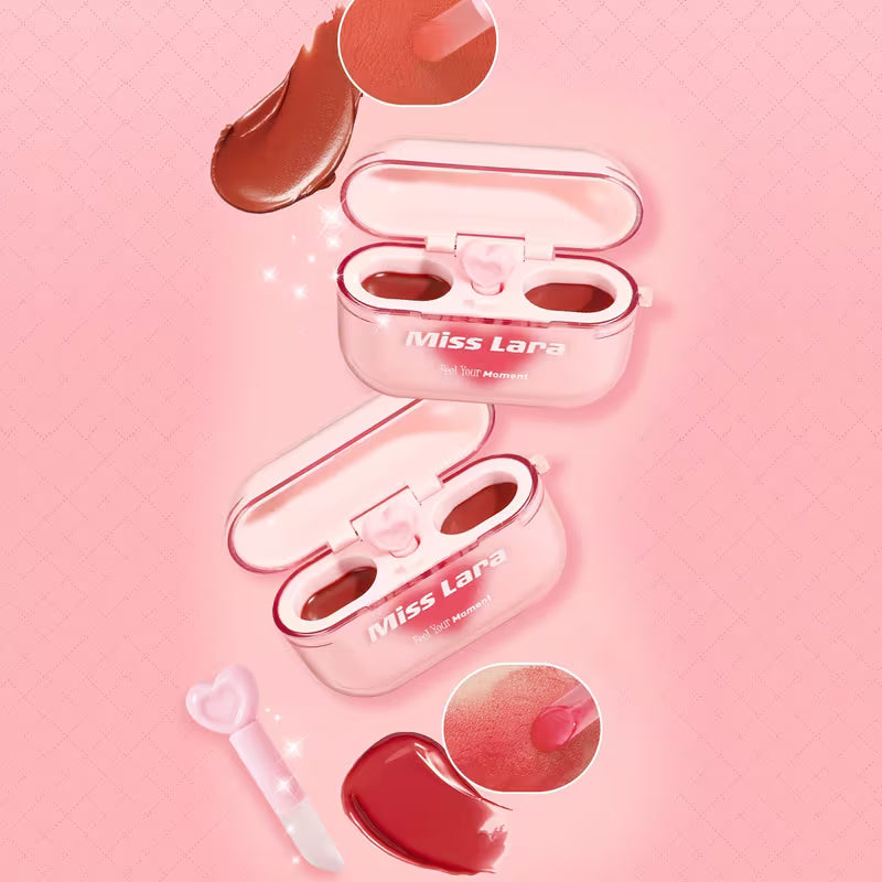 Miss Lara 2-in-1 Matte & Gloss Lip Duo
