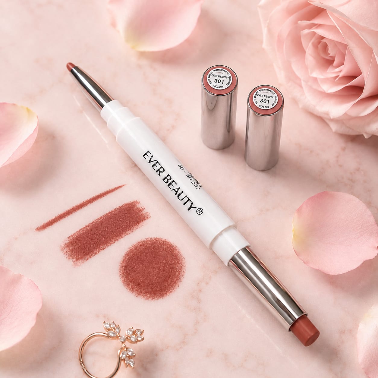 Ever Beauty matte lipstick shade 301