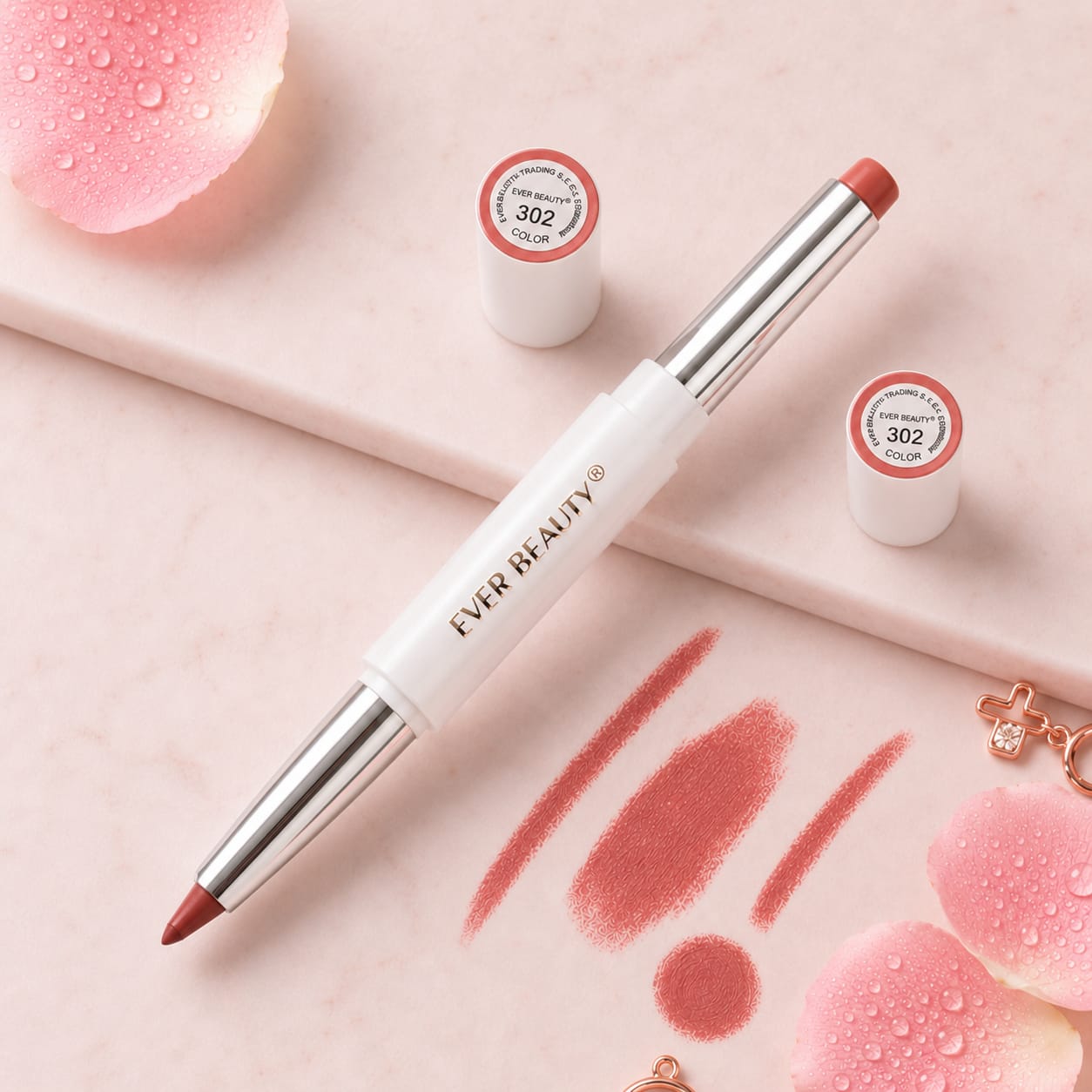 Ever Beauty matte lipstick shade 302