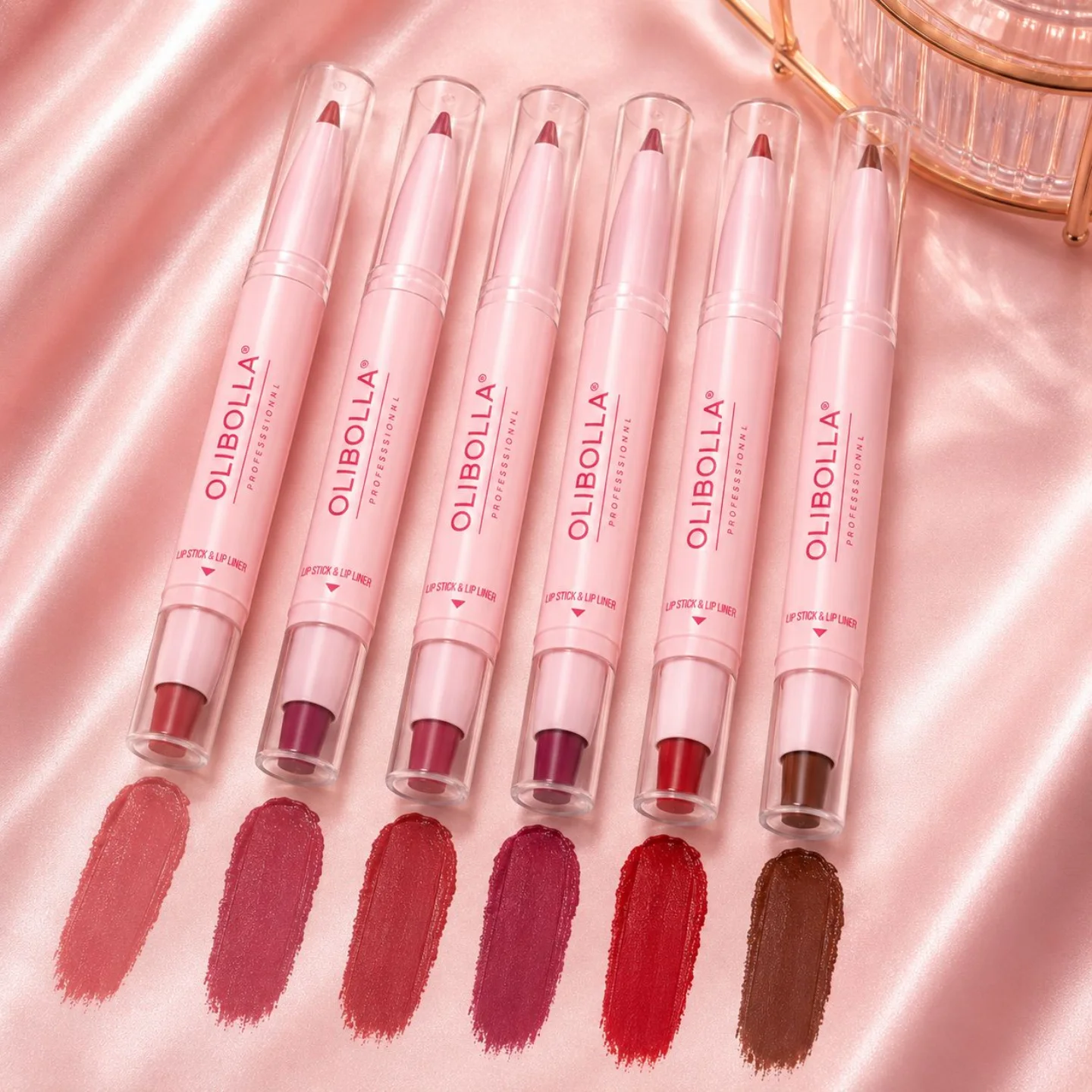 Olibolla Matte Lipstick & Lip Liner Duo