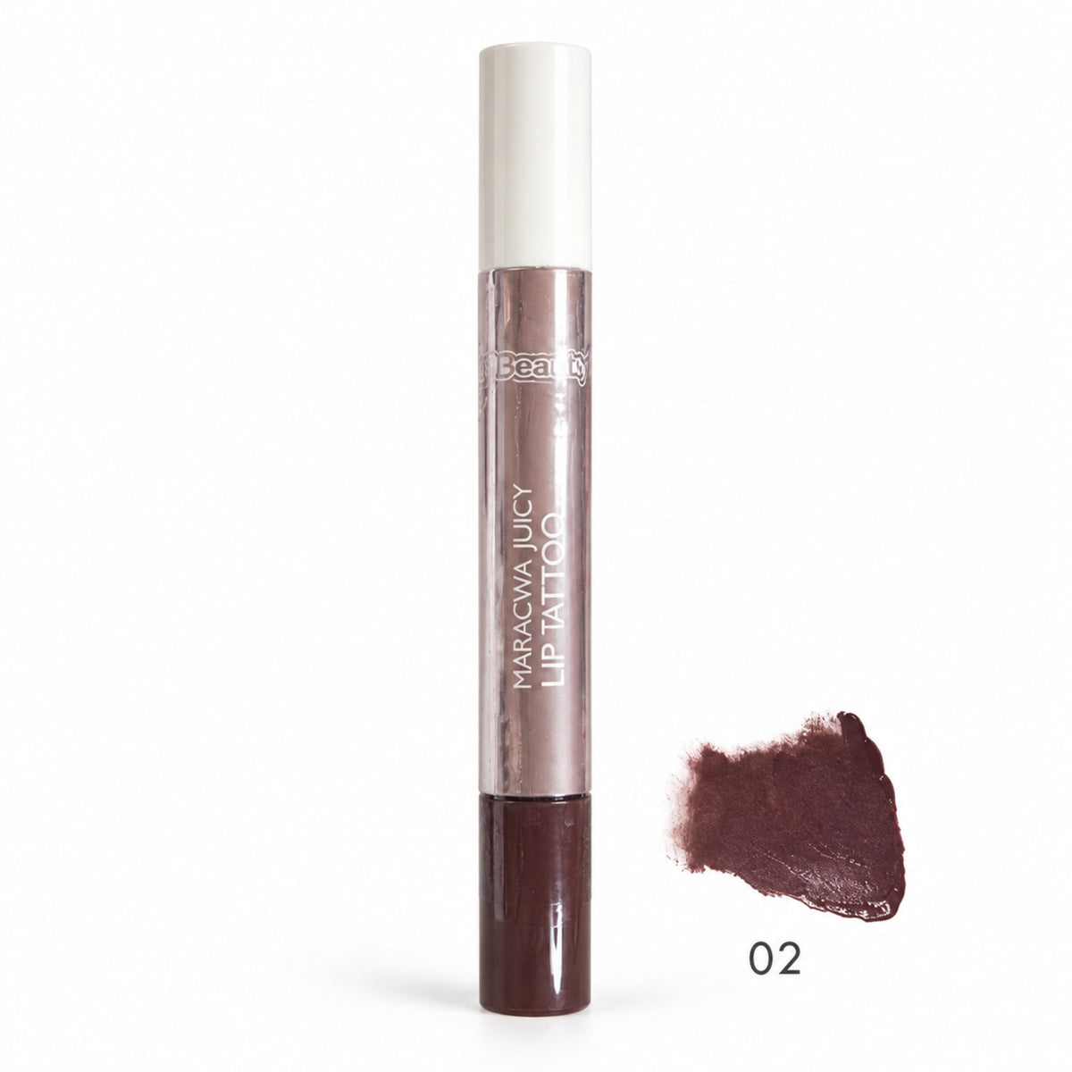 3Q Beauty Maracwa Juicy Lip Tattoo shade 02 Cocoa Plum