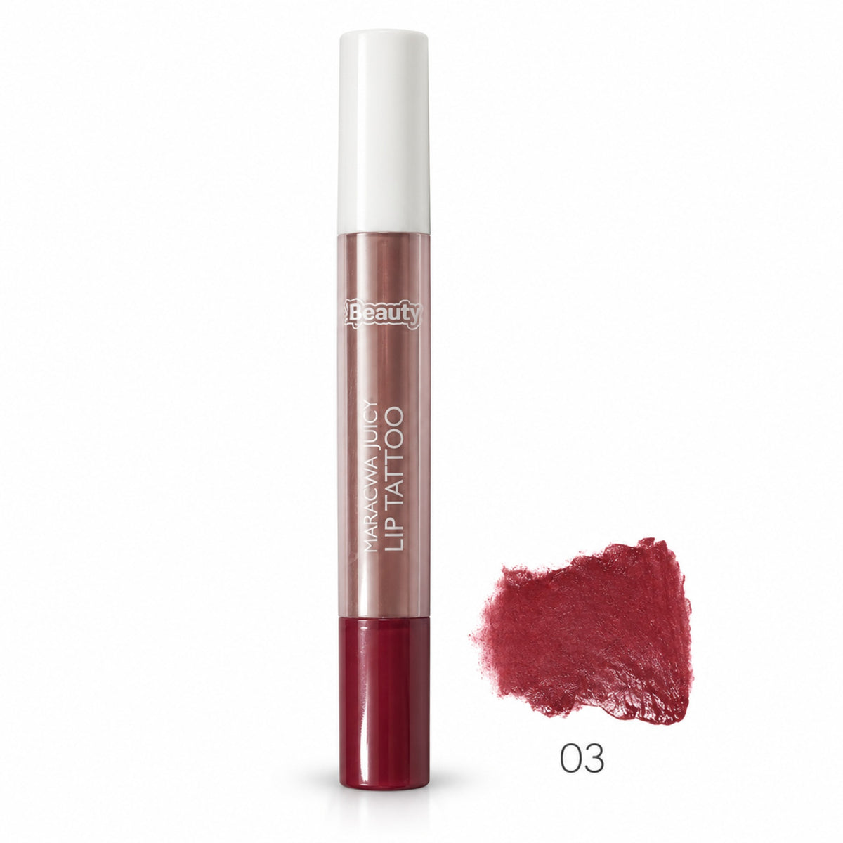 3Q Beauty Maracwa Juicy Lip Tattoo shade 03 Berry Rose
