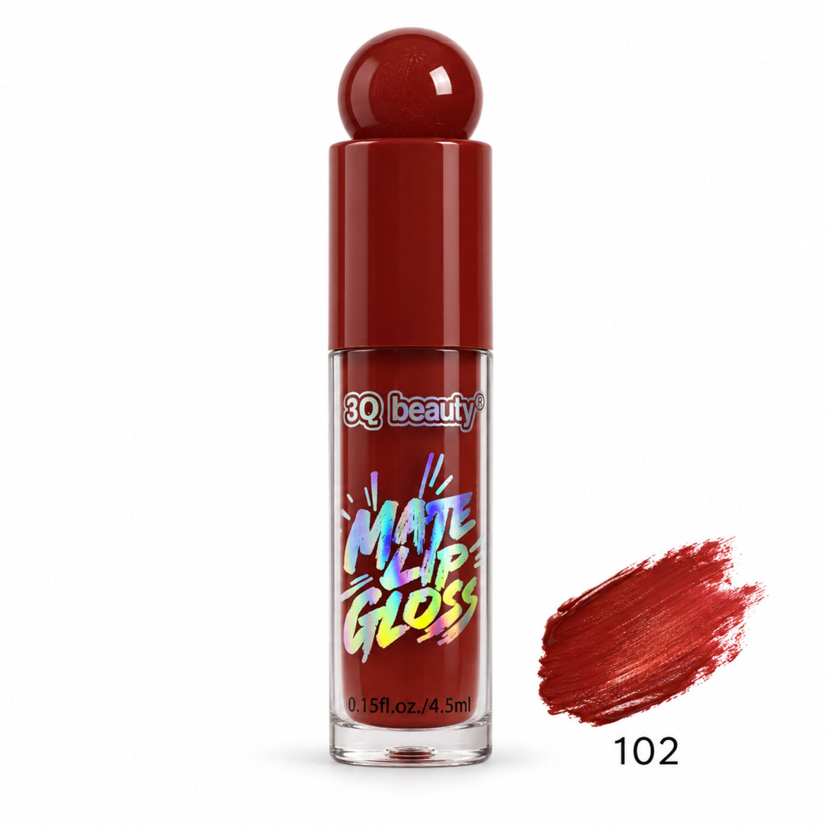 3Q Beauty Matte Lip Gloss shade 102