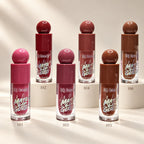 3Q Beauty Matte Lip Gloss six-shade collection editorial