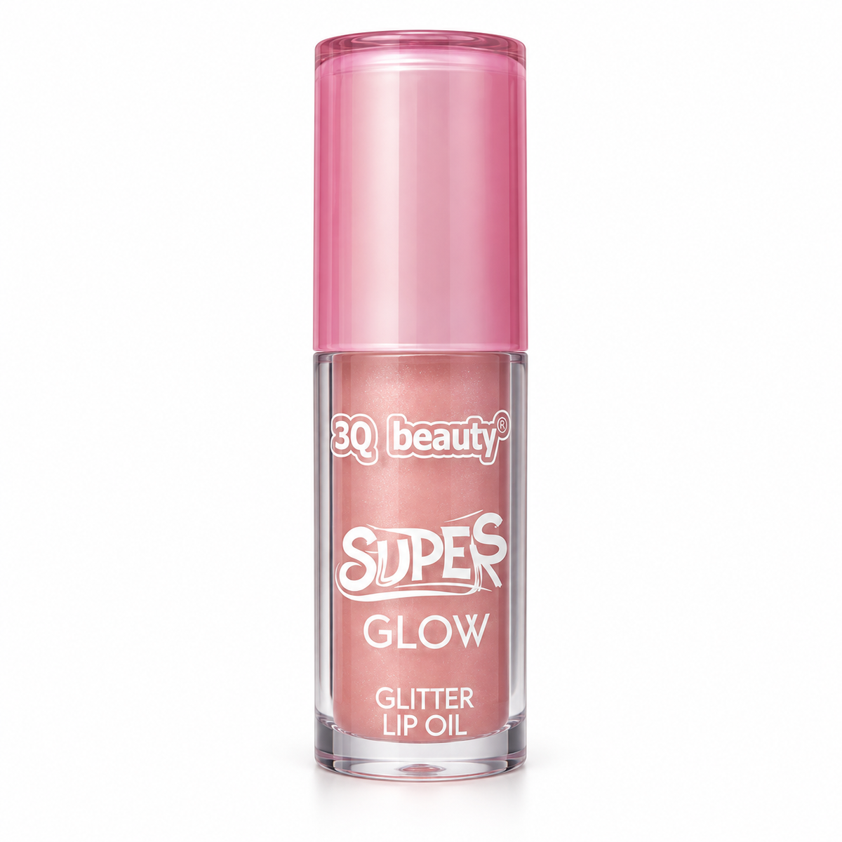 3Q Beauty Super Glow Glitter Lip Oil OL-479 shade 02