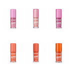 3Q Beauty Super Glow Glitter Lip Oil OL-479 six shades grid