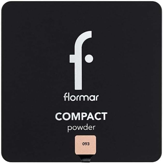Flormar Compact Powder 093 Natural Coral Beige compact case