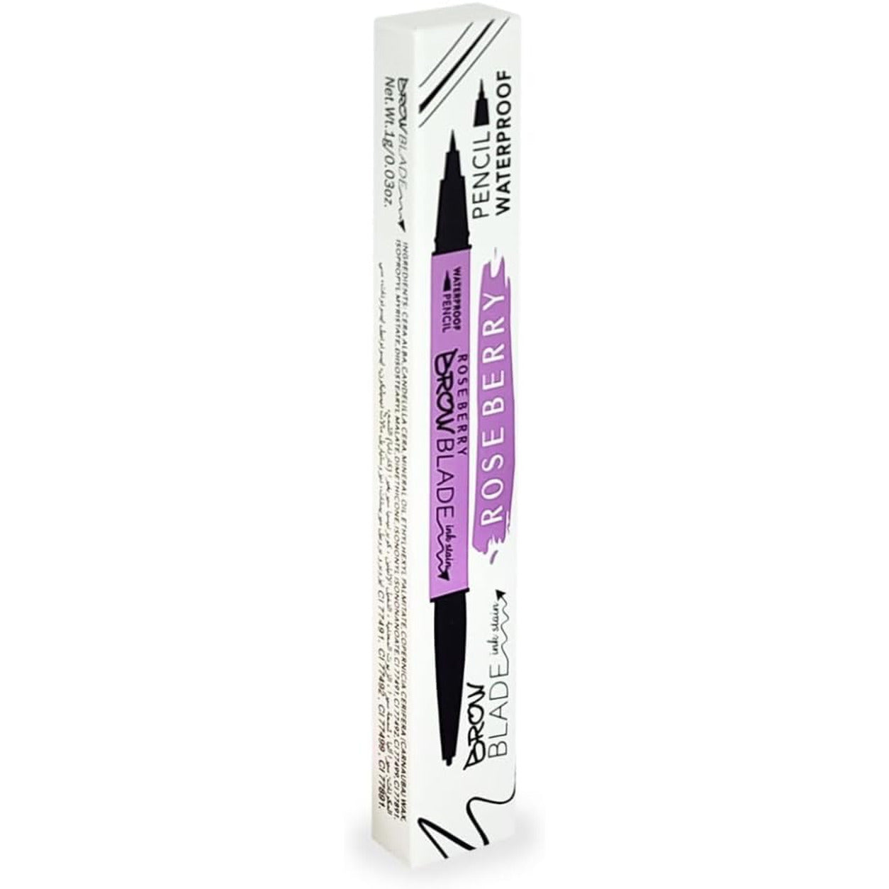 RoseBerry Brow Blade Ink brow pencil detail