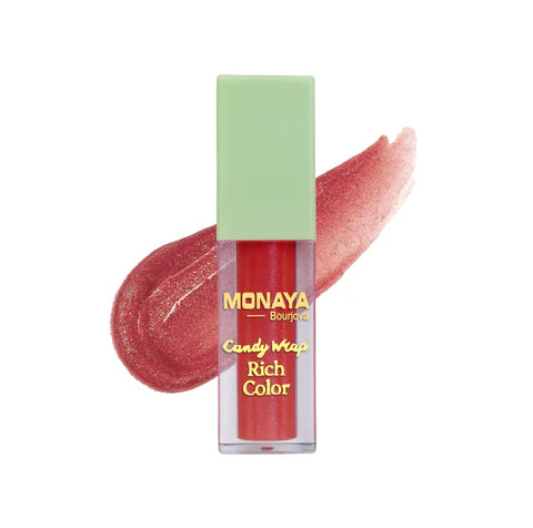 Candy Wrap Rich Color Lip Gloss G017 gloss swatch on skin