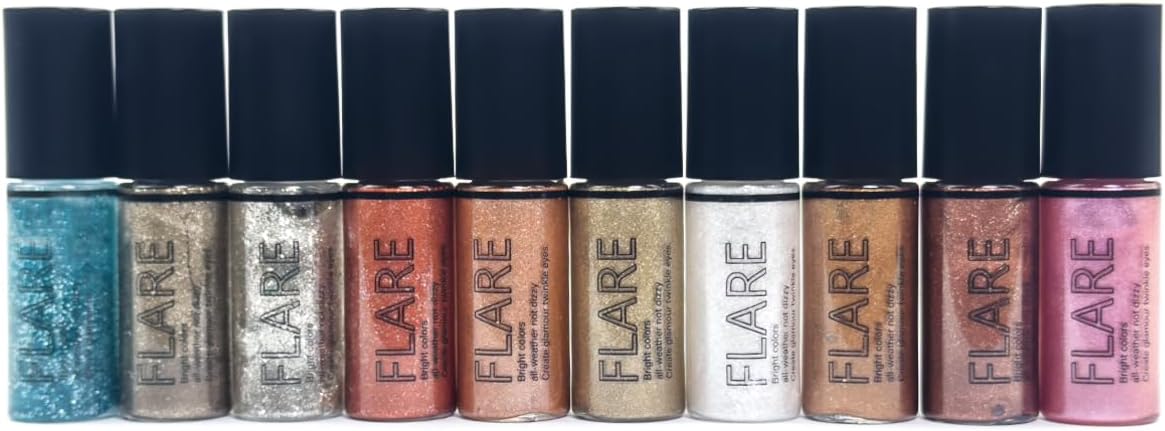 Rose Gold Glitter Eyeliner Set packaging