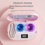 Ultrasonic Contact Lens Cleaner Case with LED Display - packaging
