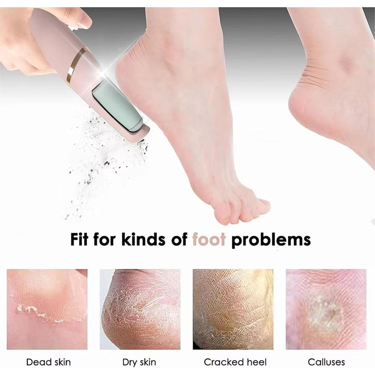USB Rechargeable Electric Foot File