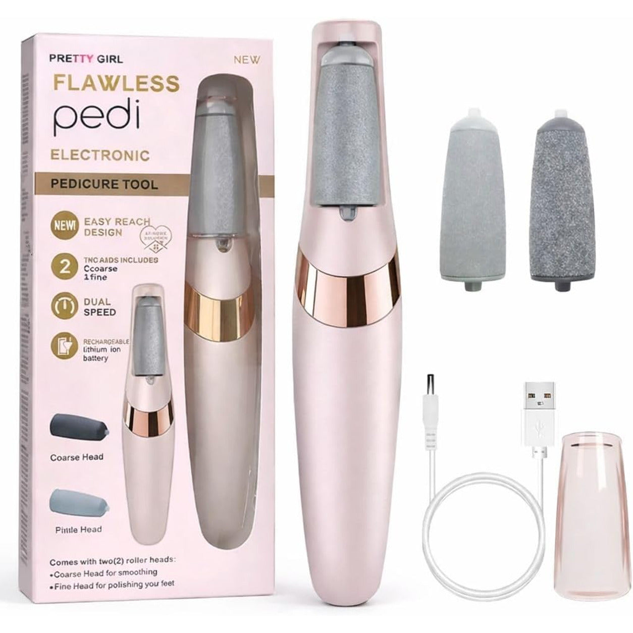 USB Rechargeable Electric Foot File product image