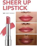 Flormar Sheer Up Moisturizing Lipstick glossy finish