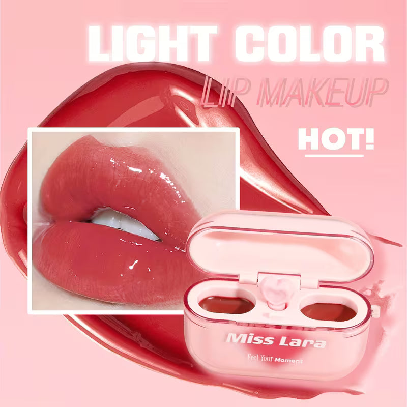 Miss Lara 2-in-1 Matte & Gloss Lip Duo