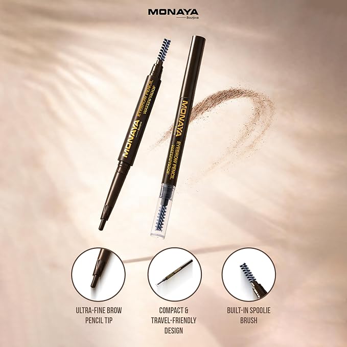 Monaya Waterproof Eyebrow Pencil