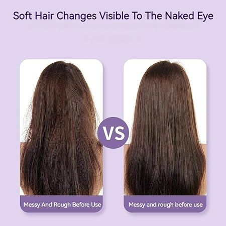 Aputue Mini Cordless Hair Straightener brush bristles detail