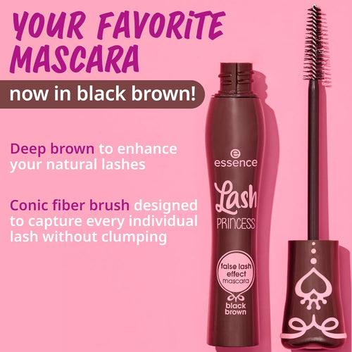 Essence Lash Princess Black Brown mascara product image