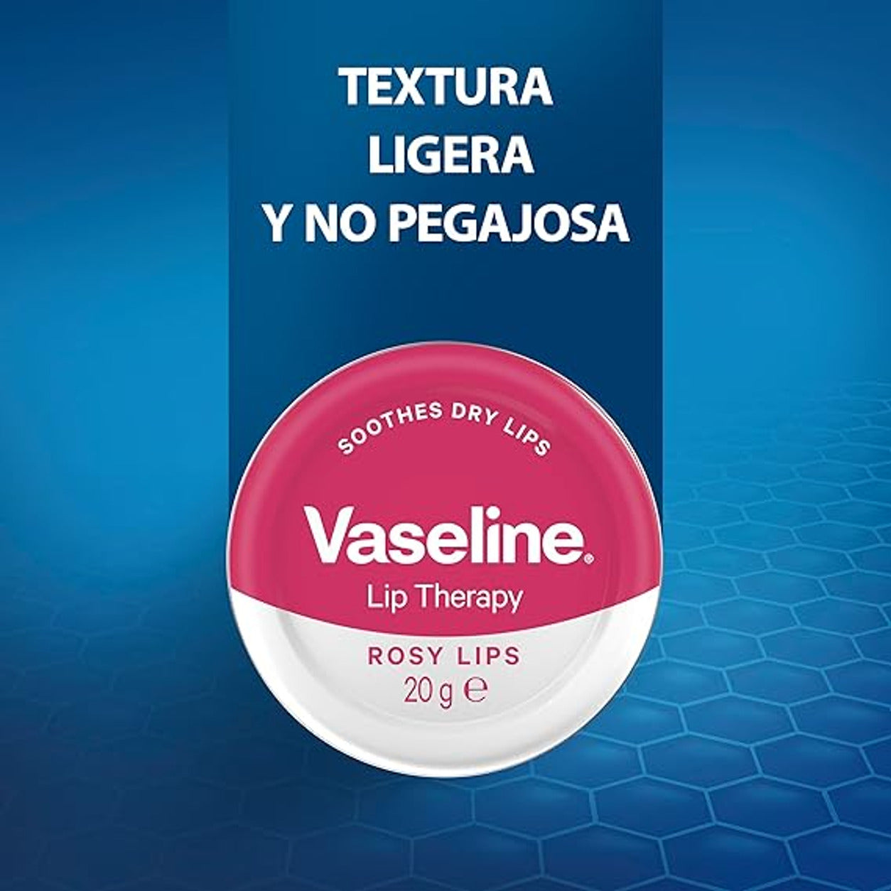 Vaseline Rosy Lips lip balm packaging