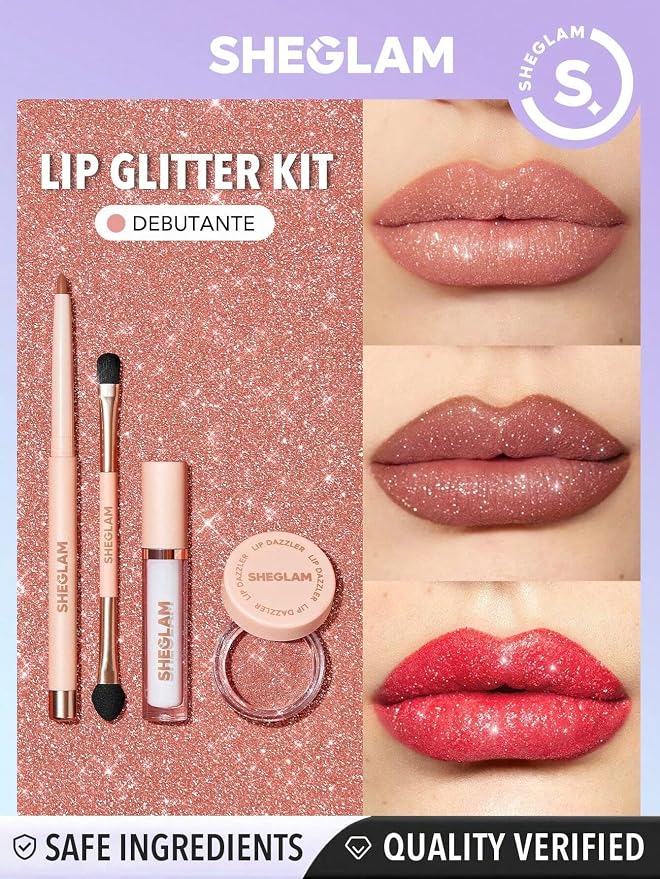 SHEGLAM Lip Dazzler Glitter Kit – product image 1 | صورة المنتج 1