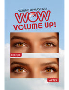 Flormar Volume Up Mascara lash volume result