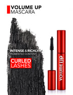 Flormar Volume Up Mascara eye makeup result
