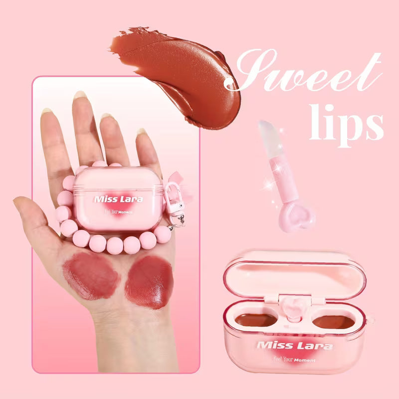 Miss Lara 2-in-1 Matte & Gloss Lip Duo