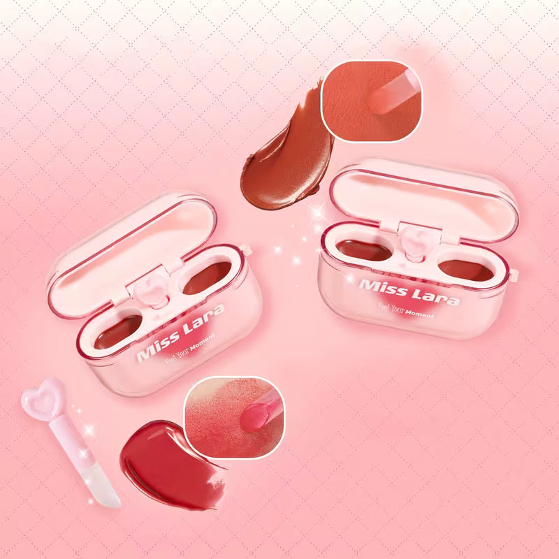 Miss Lara 2-in-1 Matte & Gloss Lip Duo