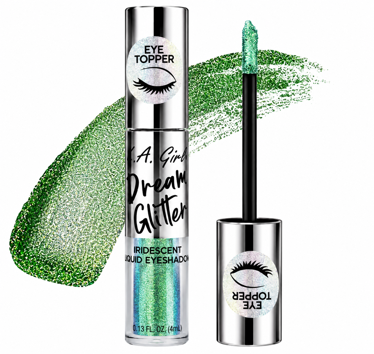 LA Girl Dream Glitter Liquid Eyeshadow yellow shade