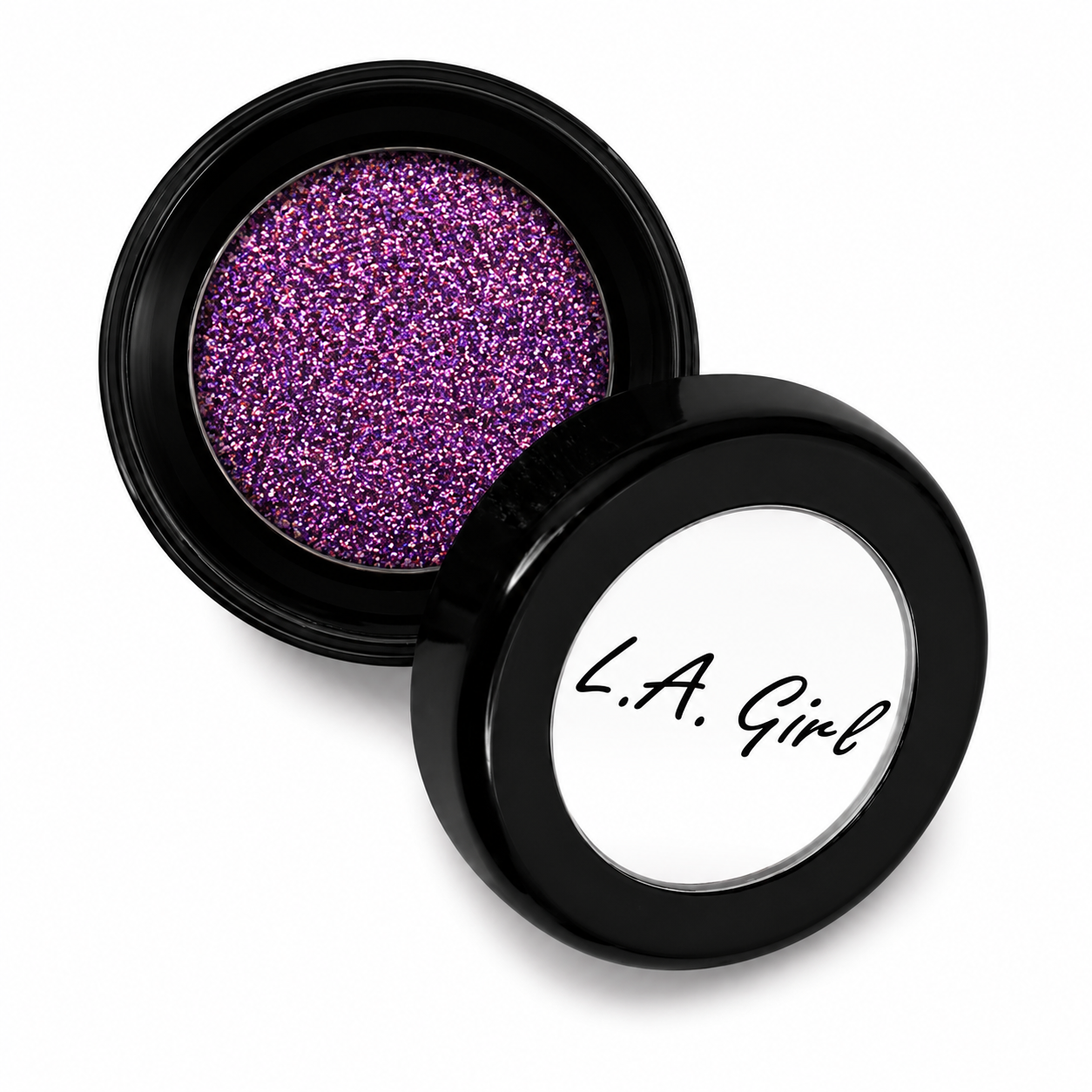 LA Girl Glossy Glitter Electrophile Powder blue shade