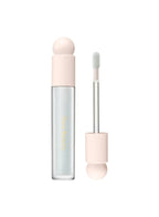 Rare Beauty Positive Light Luminizing Lip Gloss applied lip look