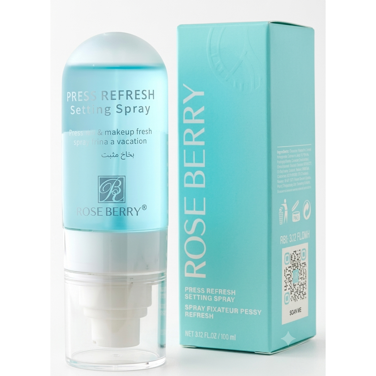 RoseBerry - Press Refresh Setting Spray