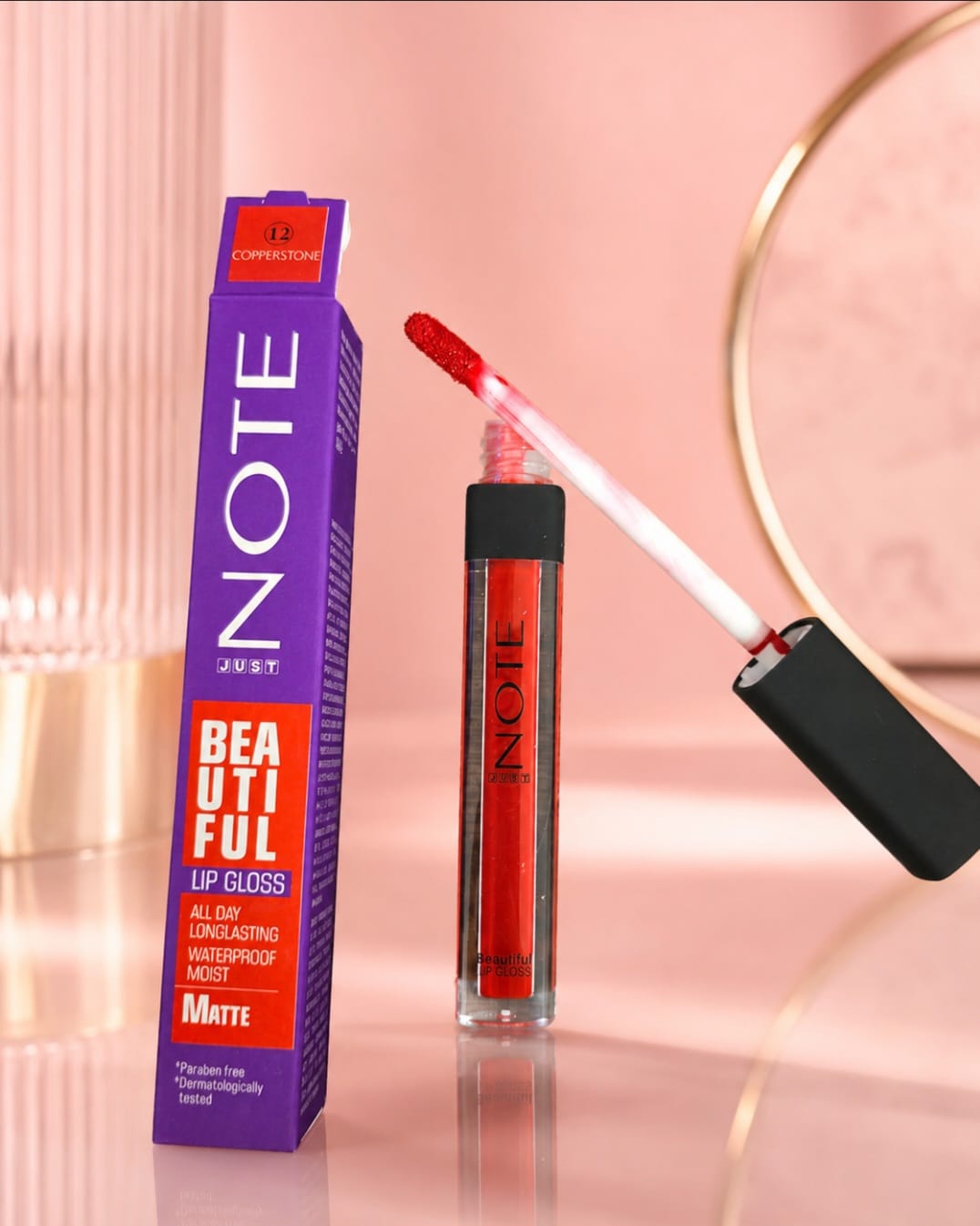 NOTE Beautiful Matte Lip Gloss shade 12 Copperstone product image