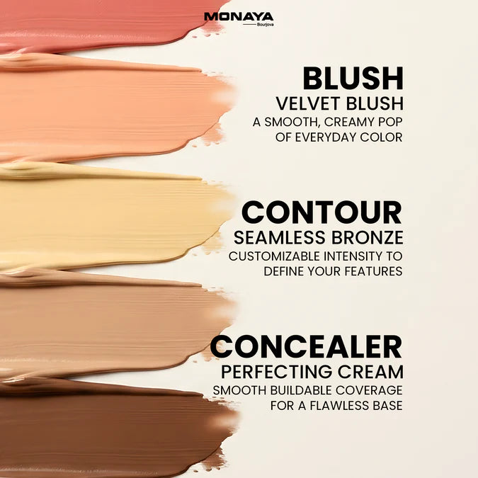 Monaya 3-in-1 Face Palette