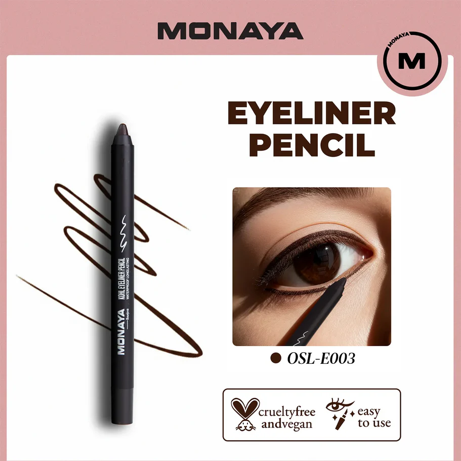 Monaya Kohl Eyeliner Pencil - E001 & E003