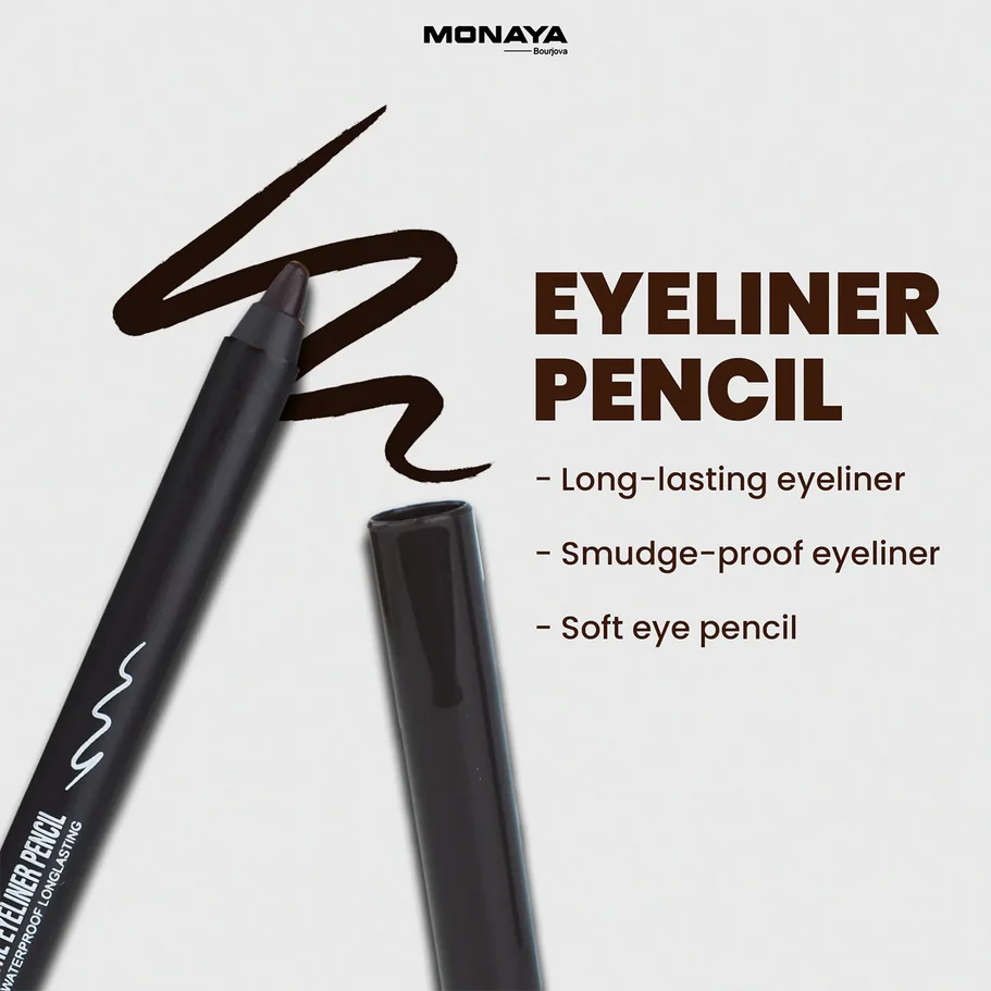 Monaya Kohl Eyeliner Pencil - E001 & E003