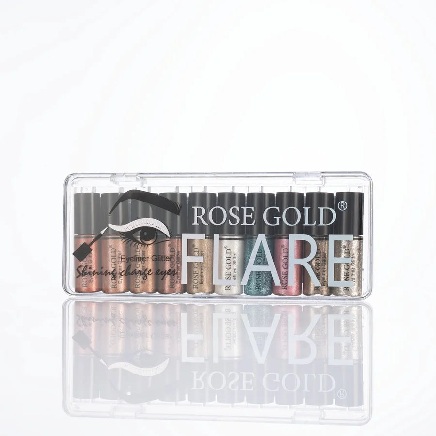 Rose Gold Glitter Eyeliner Set RG-118 product image