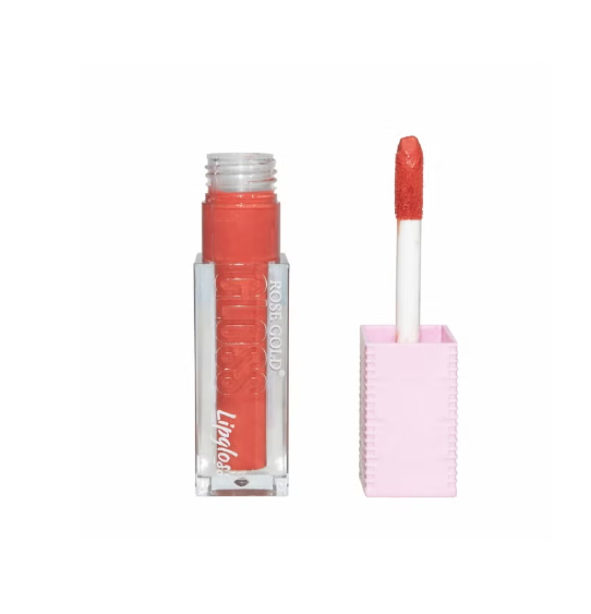 RoseGold Lip Plumping Gloss shade range