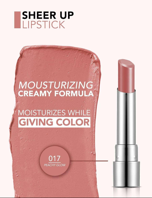 Flormar Sheer Up Lipstick shade Go For Bordeaux