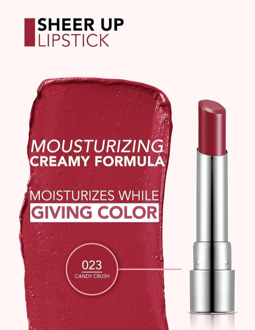 Flormar Sheer Up Lipstick shade Daring Whisper
