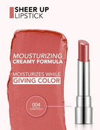 Flormar Sheer Up Lipstick shade Tangerine