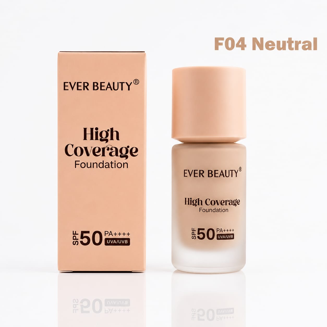 Ever Beauty Foundation packaging