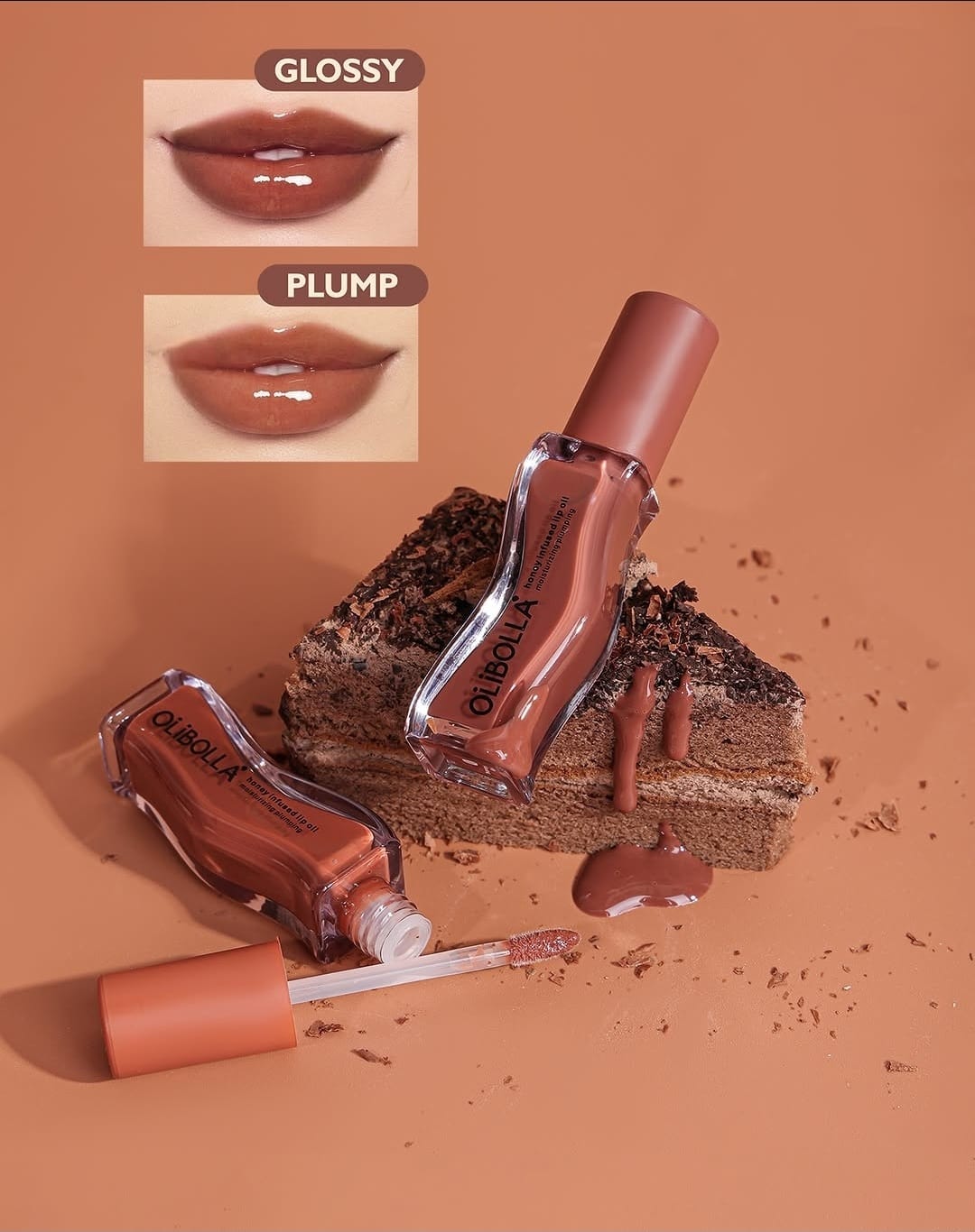 Olibolla Honey Infused Glossy Lip Oil image 02